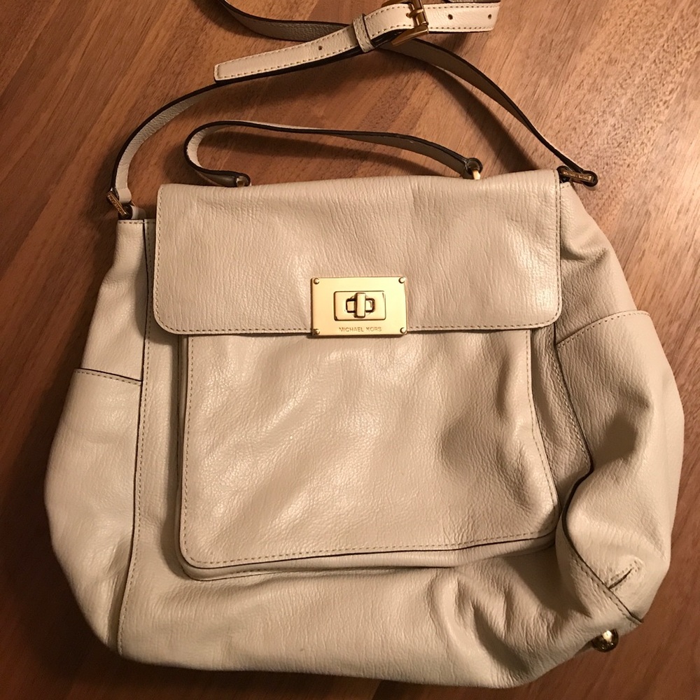 Michael Kors White Purse